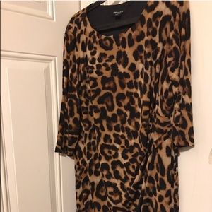 EUC leopard dress.